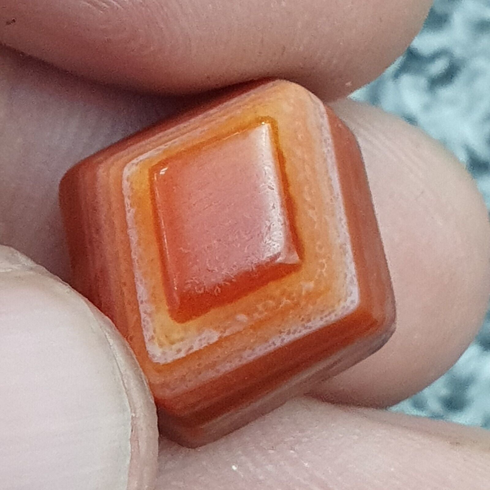 Antique Ancient Old Himalayan Indo Tibetan African AGATE Bead