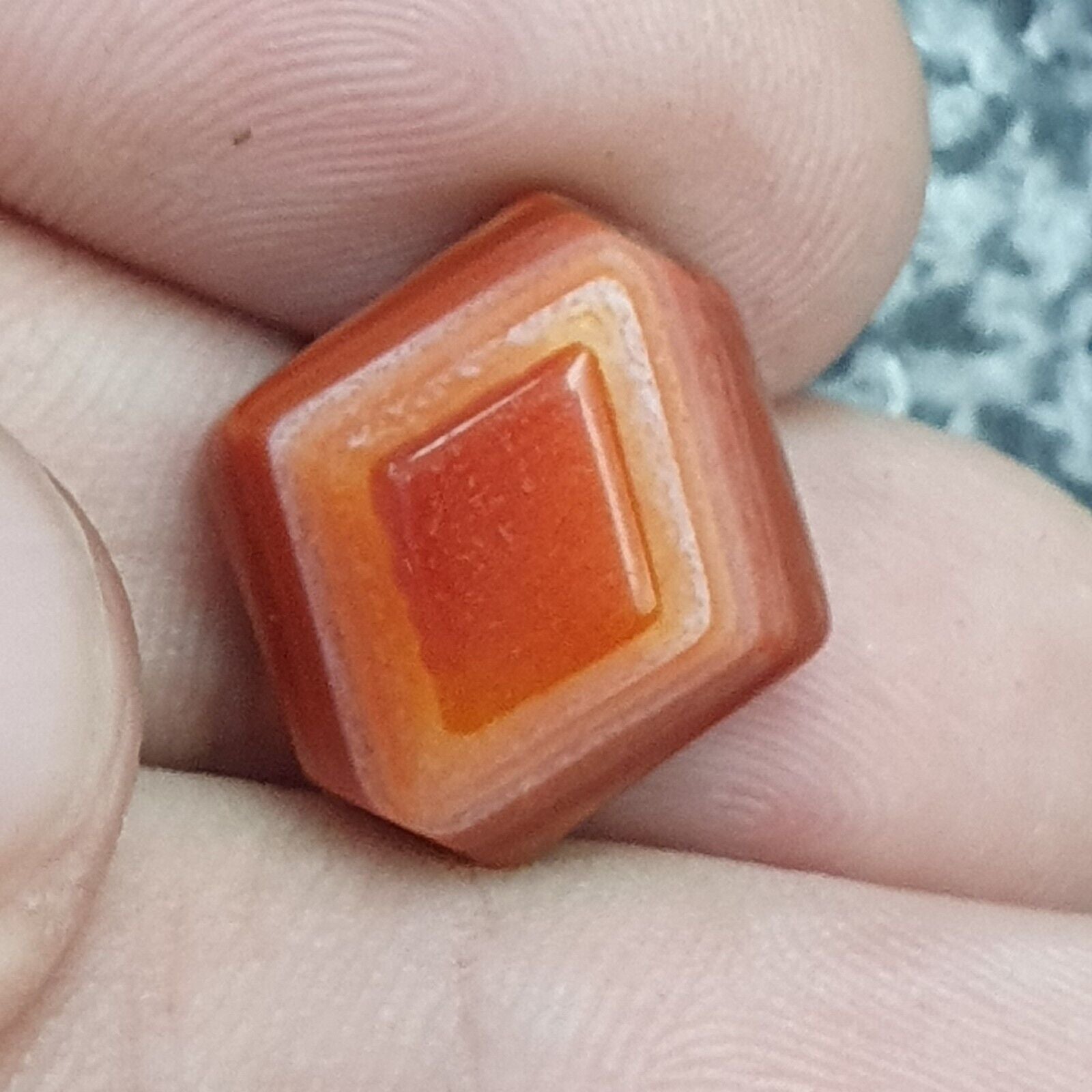 Antique Ancient Old Himalayan Indo Tibetan African AGATE Bead