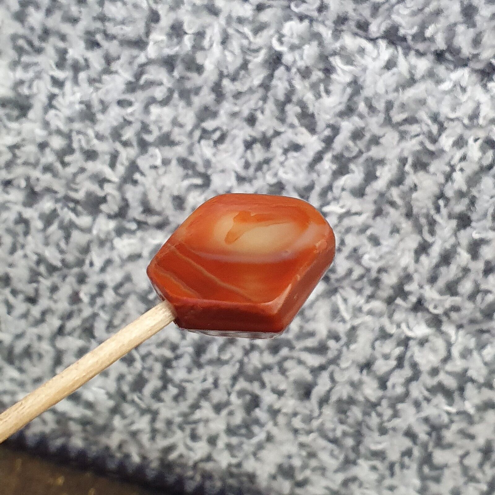 Antique Ancient Old Himalayan Indo Tibetan African AGATE Bead