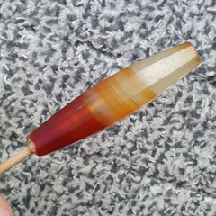 Antique Ancient Old Himalayan Indo Tibetan African AGATE Bead