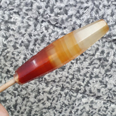 Antique Ancient Old Himalayan Indo Tibetan African AGATE Bead