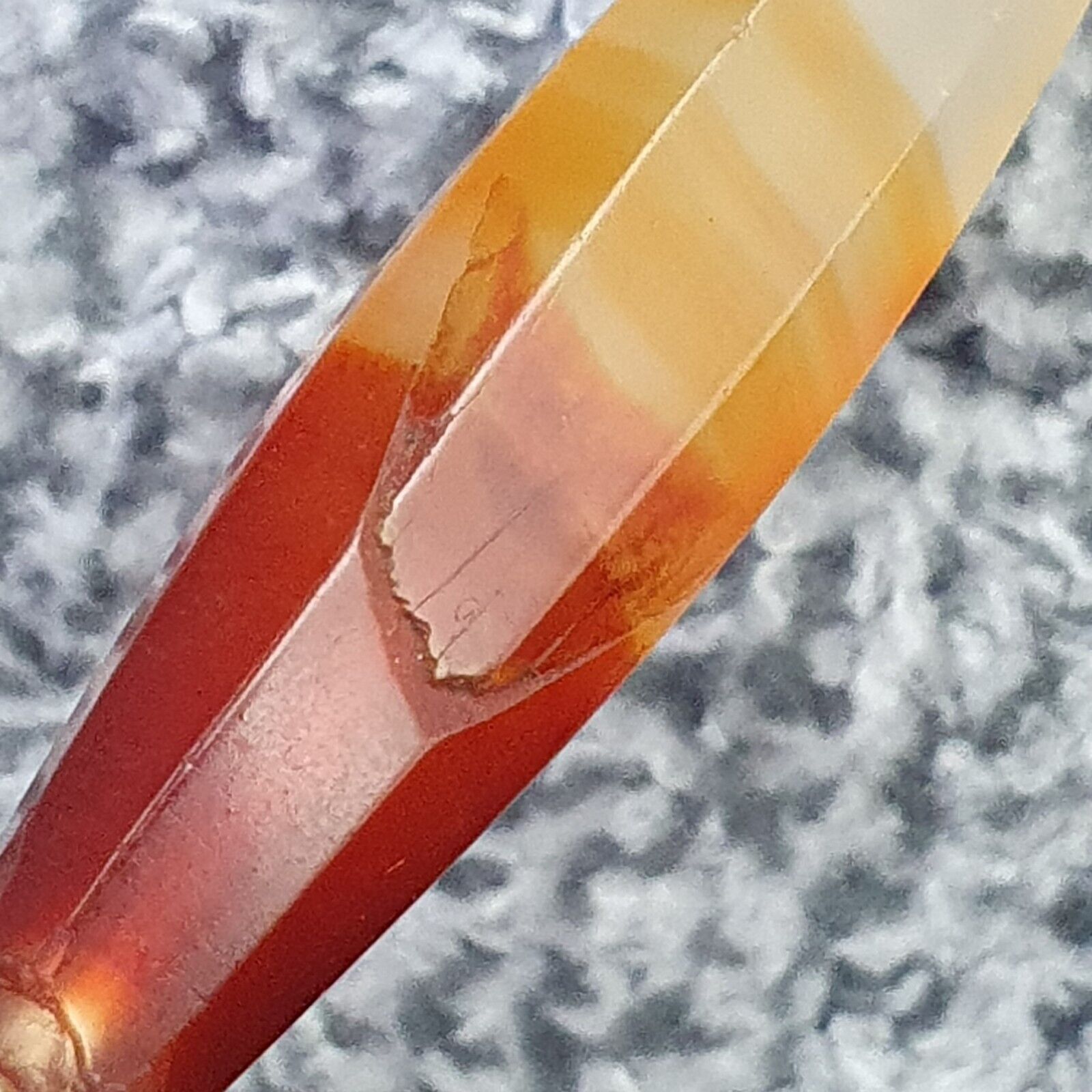 Antique Ancient Old Himalayan Indo Tibetan African AGATE Bead