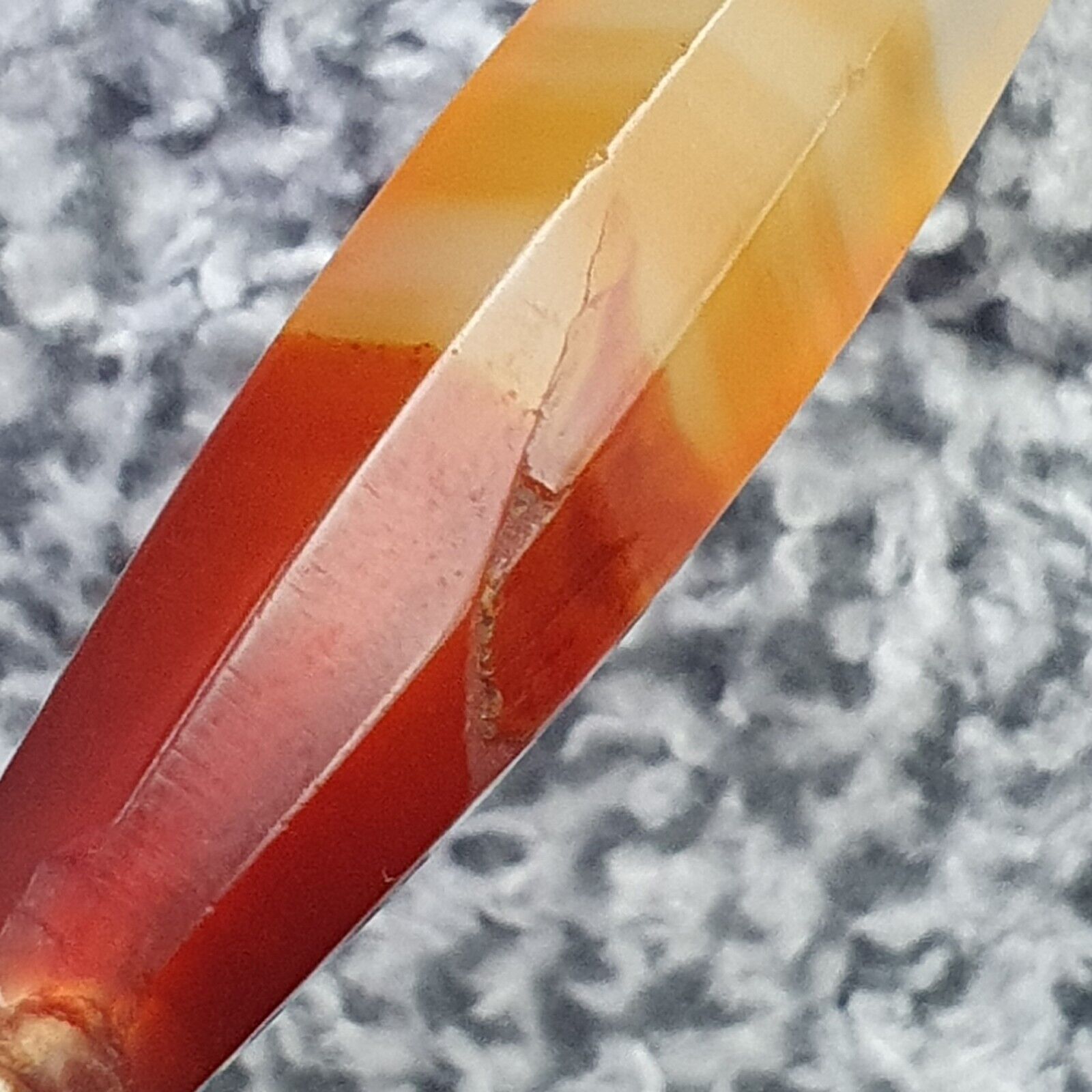 Antique Ancient Old Himalayan Indo Tibetan African AGATE Bead