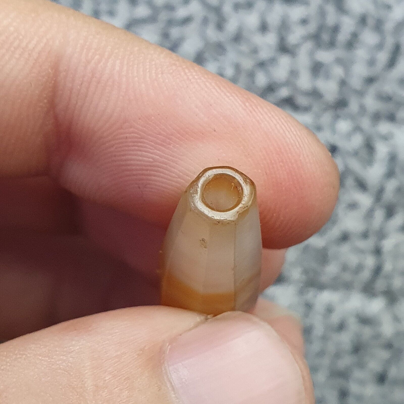 Antique Ancient Old Himalayan Indo Tibetan African AGATE Bead