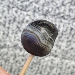 Antique Ancient Old Himalayan Indo Tibetan AGATE Bead