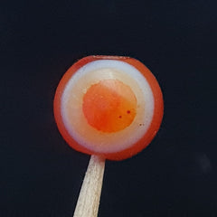 Antique old Middle Eastern Old YEMENI Eye carnelian Agate bead Amulet
