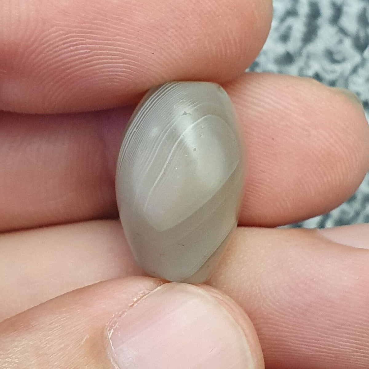Genuine Ancient Yemeni Agate Chung Agate Dzi Bead no hole Haqeeq Amulet