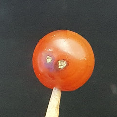 Antique old Middle Eastern Old YEMENI Eye carnelian Agate bead Amulet