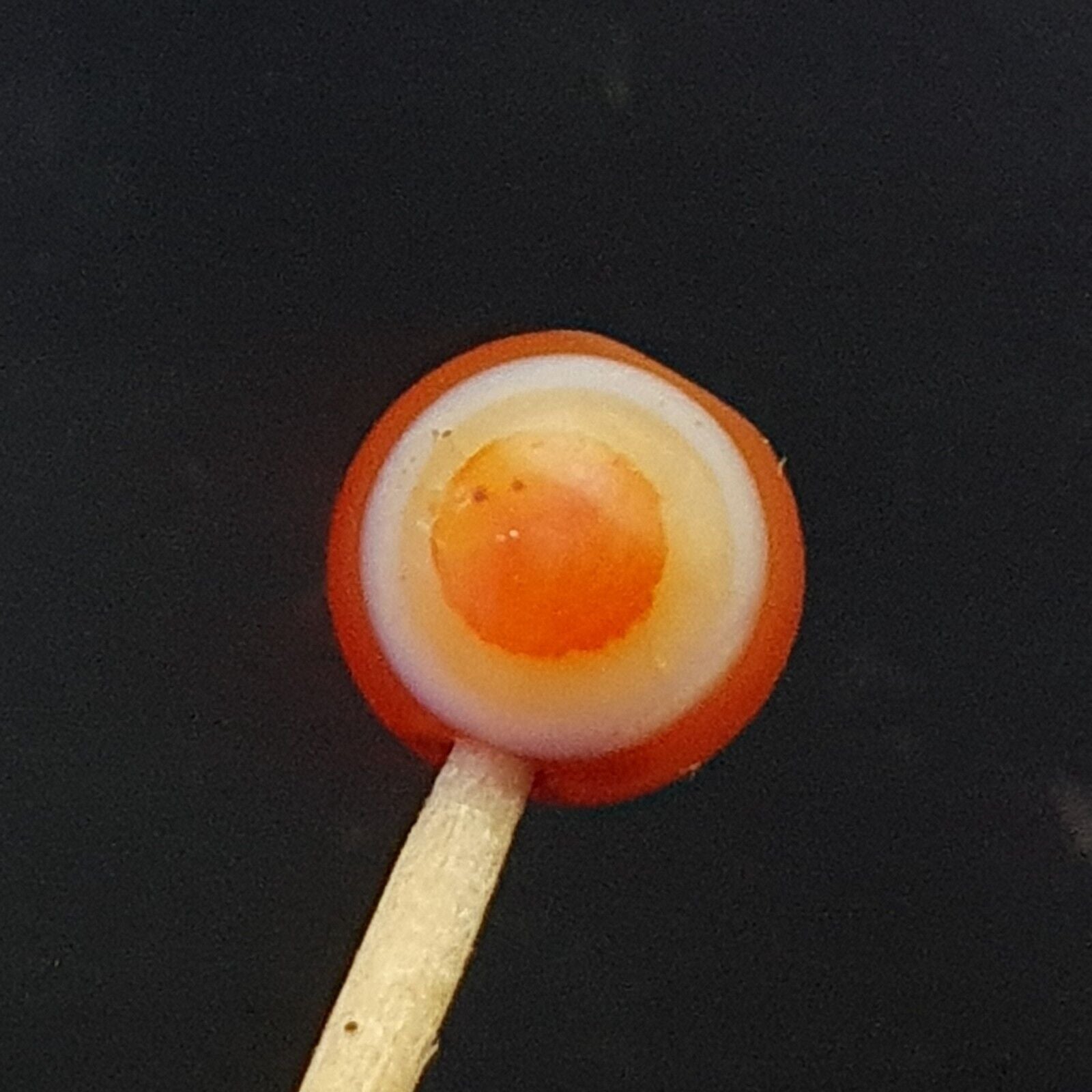 Antique old Middle Eastern Old YEMENI Eye carnelian Agate bead Amulet
