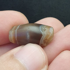 Genuine Ancient Yemeni Agate Natural Rare pattern Chung Agate Bead Haqeeq Amulet