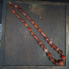 Old Ancient Persian Himalayan African Carnelian Beads Agate Beads necklace