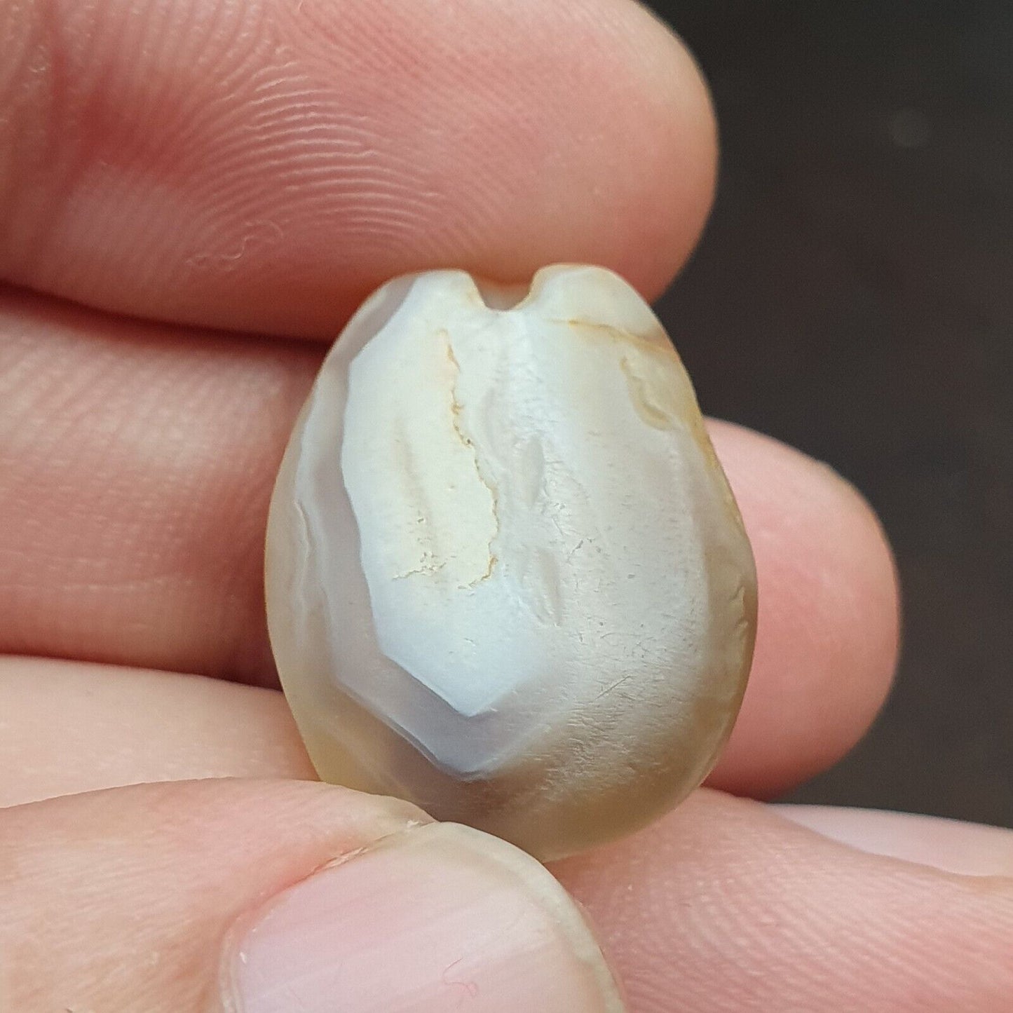 Antike Himalaya-Achatperlen, Lot 12 Perlen