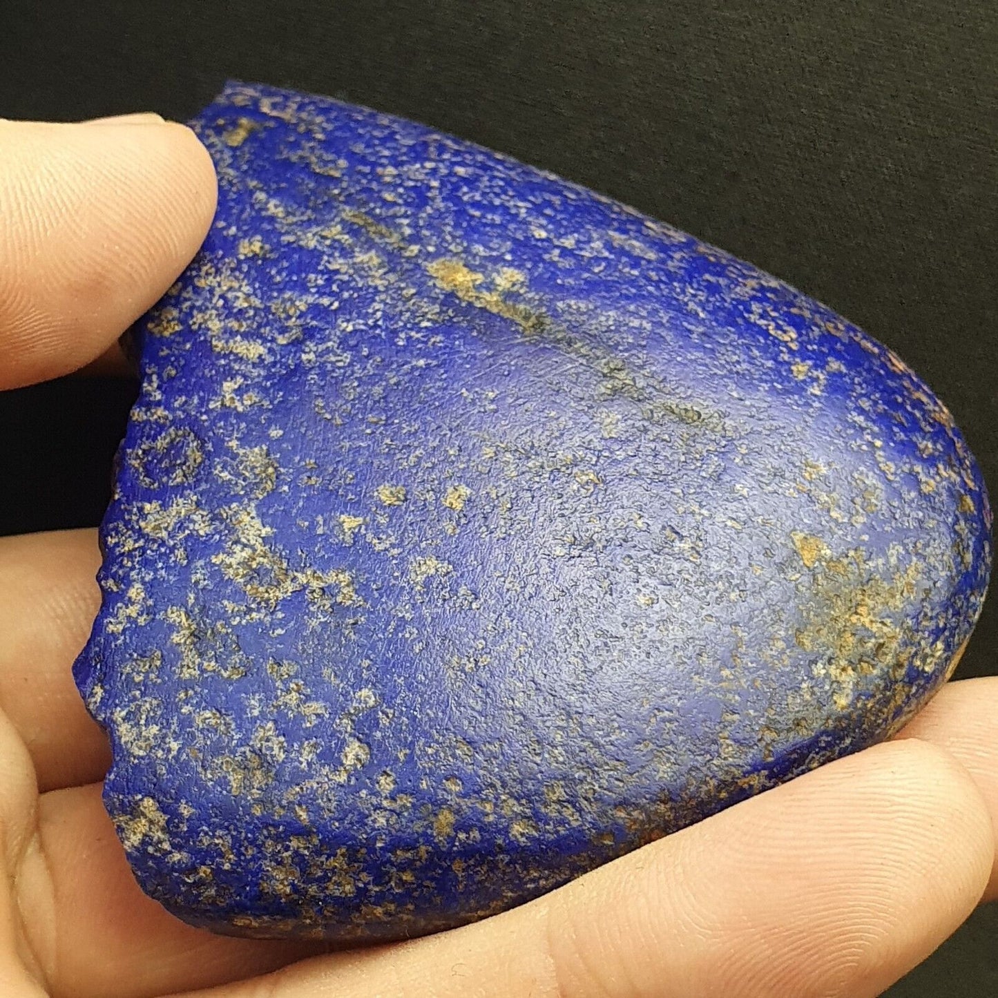 ALTES ÄGYPTEN, NEUES KÖNIGREICH LAPIS LAZULI MENAT Stein Sehr seltene Farbe