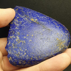 ANCIENT EGYPT, NEW KINGDOM LAPIS LAZULI MENAT Stone Very rare Color