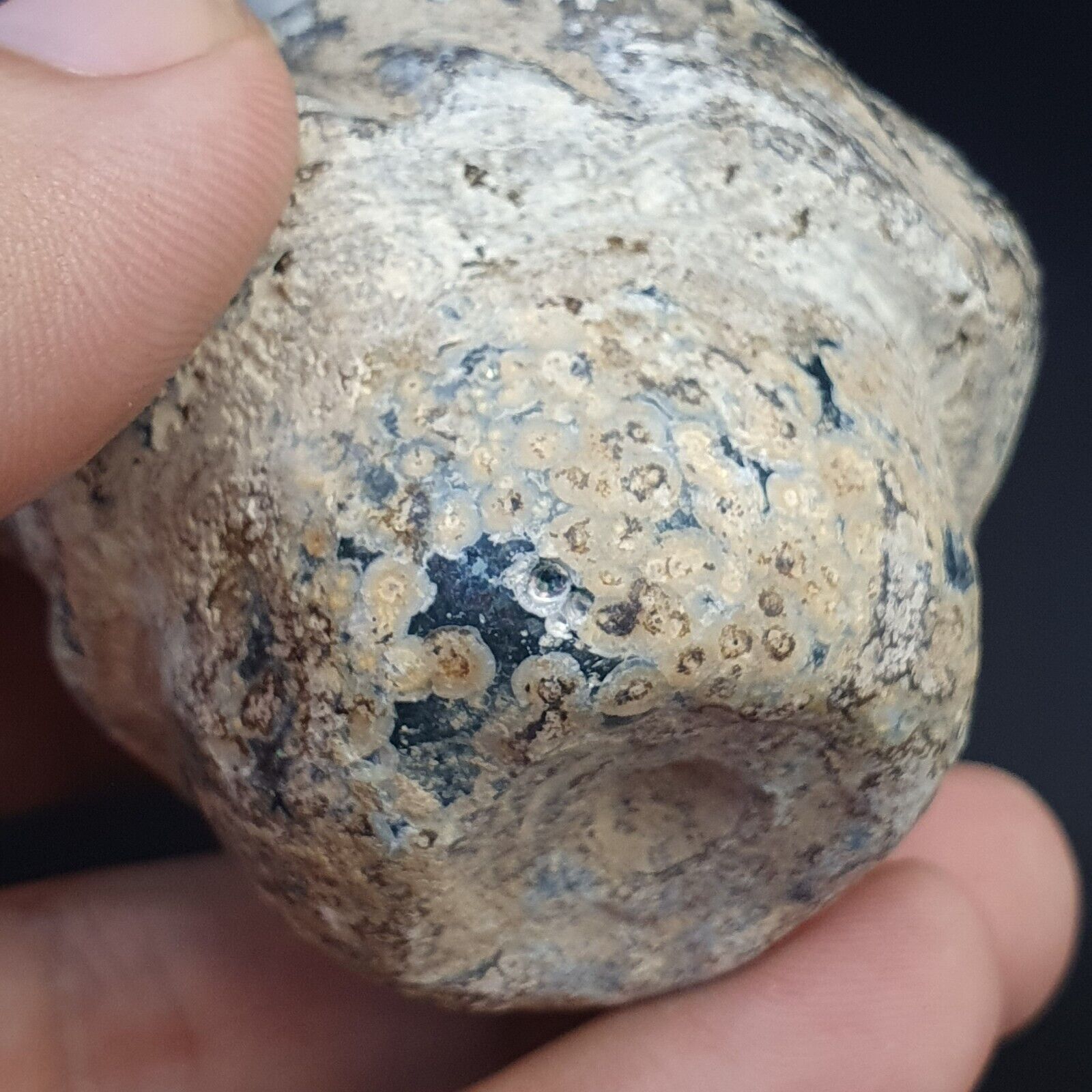 Ancient Roman Glass perfume bottle Medicine Bottle in Excellent condition