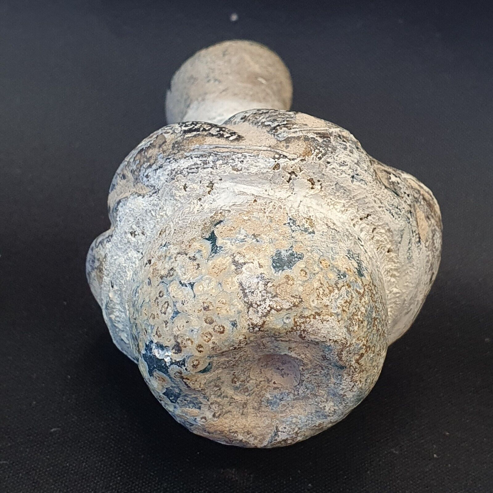 Ancient Roman Glass perfume bottle Medicine Bottle in Excellent condition