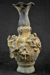 Antique Bronze Vase Collection Antique Bronze Ornament Crafts figurine Vase