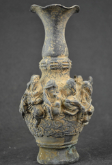 Antique Bronze Vase Collection Antique Bronze Ornament Crafts figurine Vase