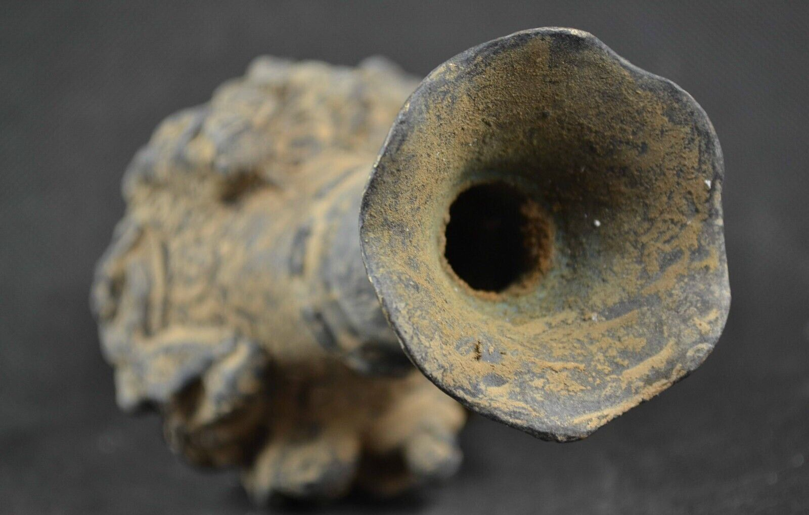 Antique Bronze Vase Collection Antique Bronze Ornament Crafts figurine Vase