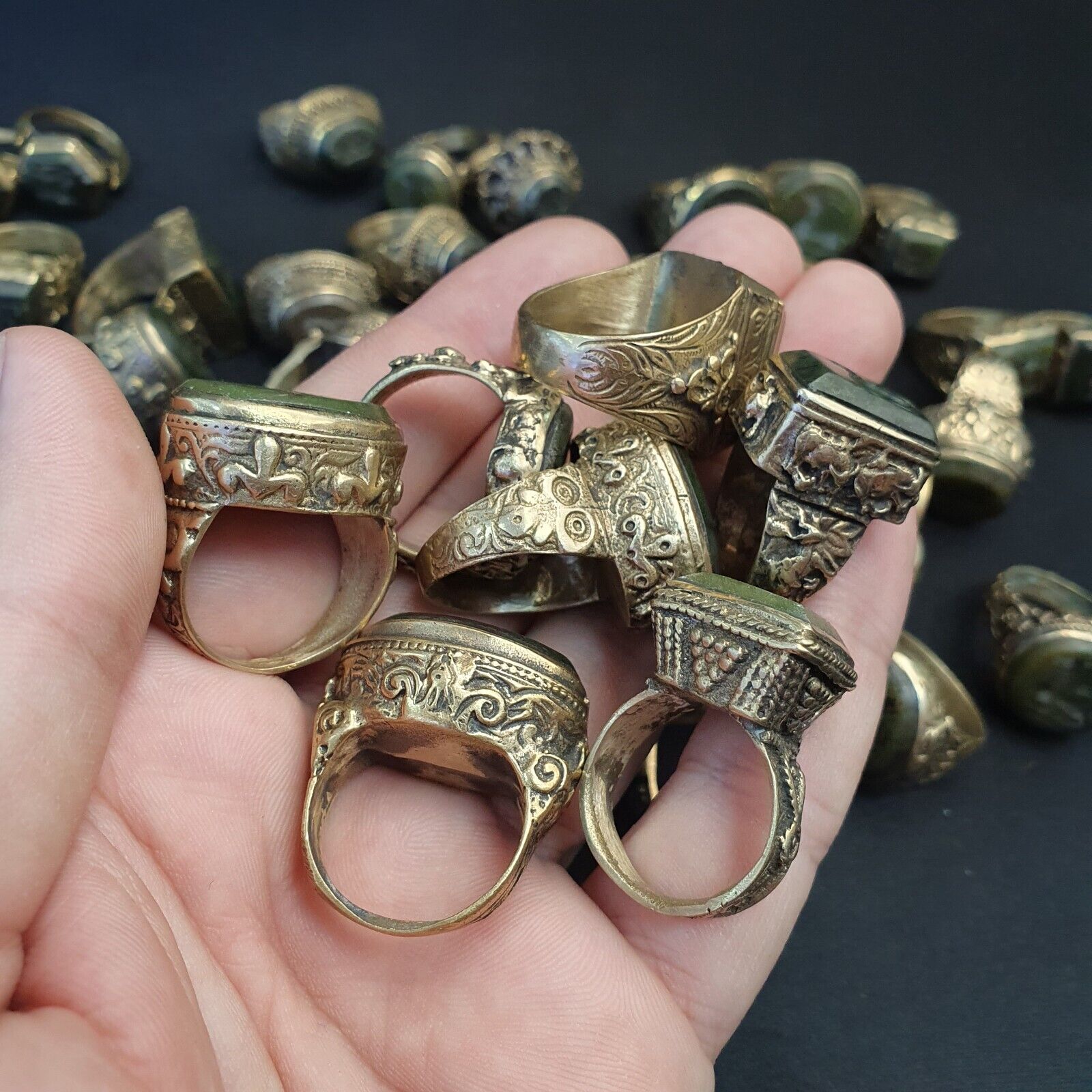 Antique Stone natural gemstone jewelry