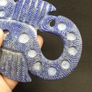 East Oasis Ancient Jiroft Blue Lapis Lazuli Scorpion Figure - Carved Stone Artifact
