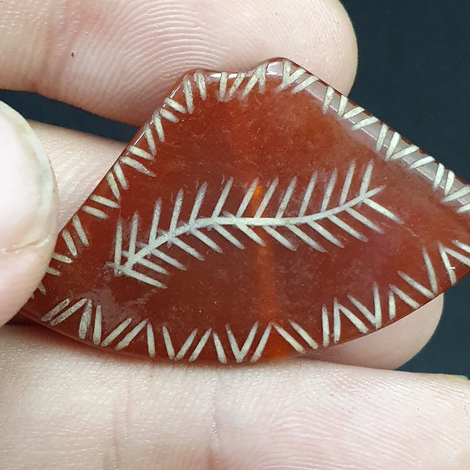 HIMALAYAN Indo Tibetan Central Asian Etched Agate beads Decorated beads Lot