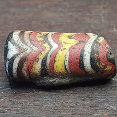 ANCIENT ROMAN . MOSAIC GLASS BEAD. 100 - 200 A.D RB1002