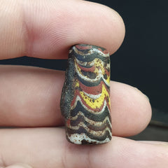ANCIENT ROMAN . MOSAIC GLASS BEAD. 100 - 200 A.D RB1002