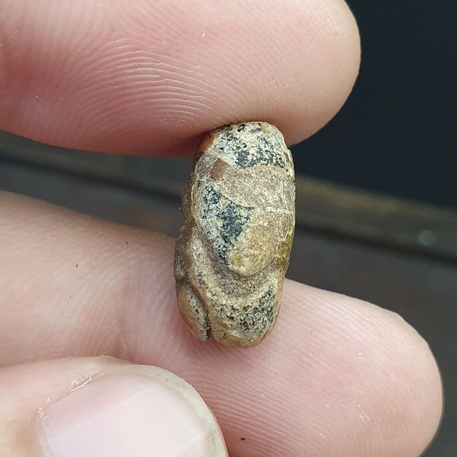 LOT 5 Antique ANCIENT ROMAN . MOSAIC GLASS BEAD. 300 - 400 A.D LT-RB501