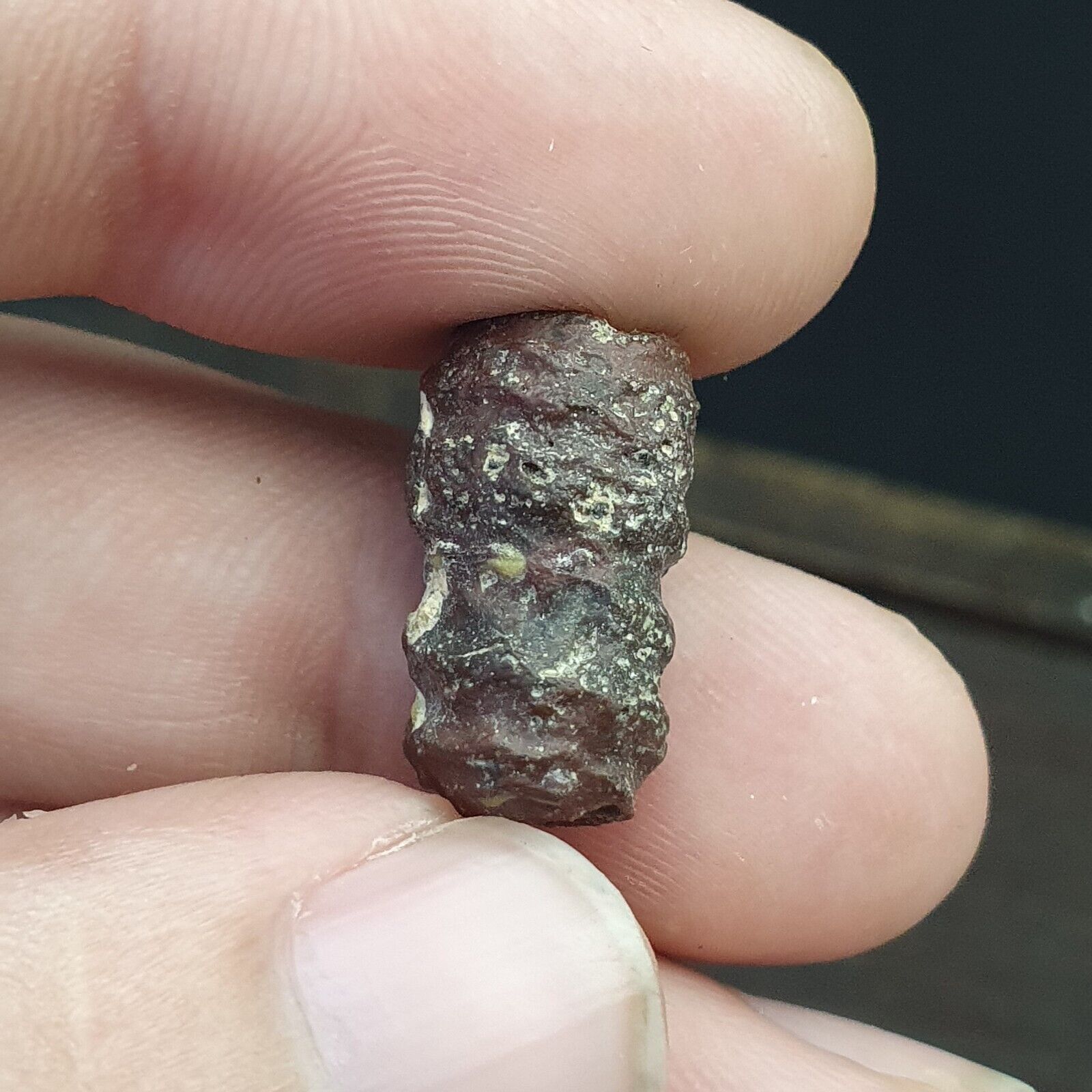 LOT 5 Antique ANCIENT ROMAN . MOSAIC GLASS BEAD. 300 - 400 A.D LT-RB501