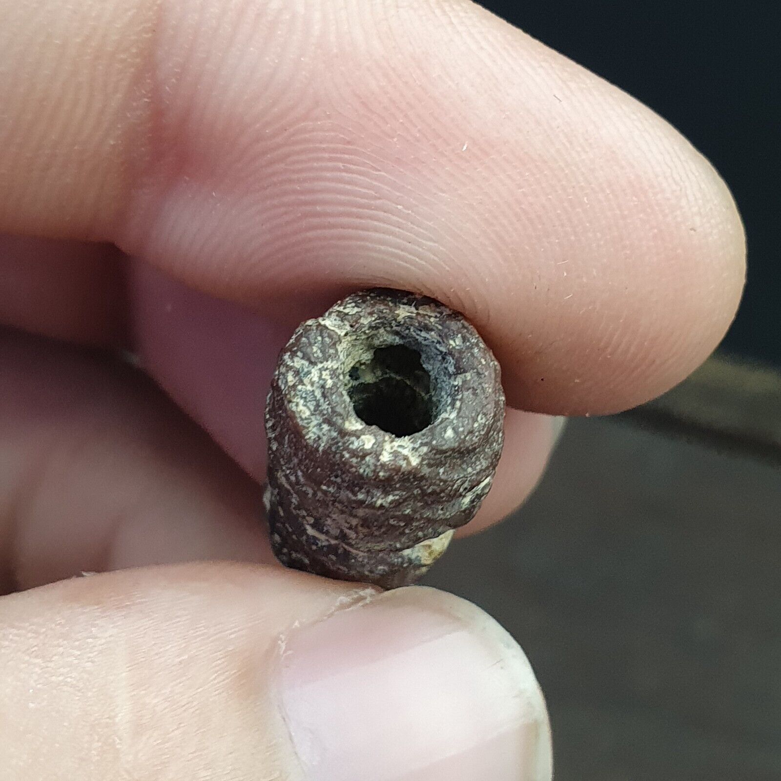 LOT 5 Antique ANCIENT ROMAN . MOSAIC GLASS BEAD. 300 - 400 A.D LT-RB501