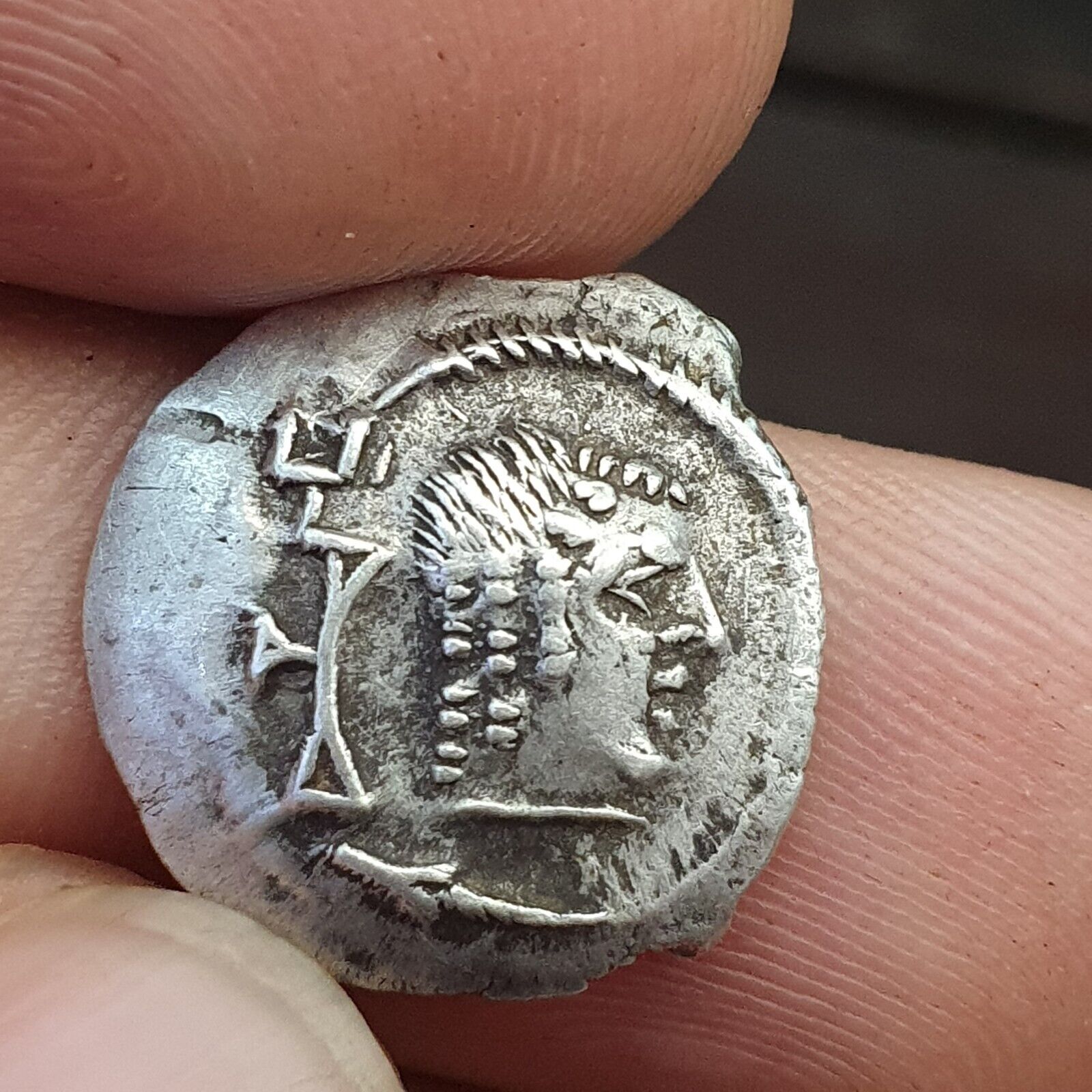 8 pcs. Medieval Islamic silver coins Himyar DIRHAM, Abbasid, Himyarite Kingdom
