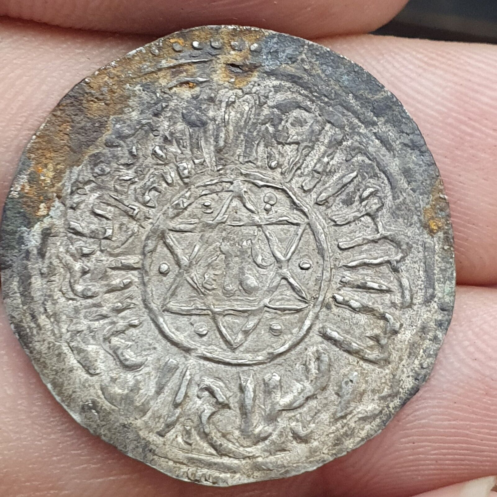 8 pcs. Medieval Islamic silver coins Himyar DIRHAM, Abbasid, Himyarite Kingdom