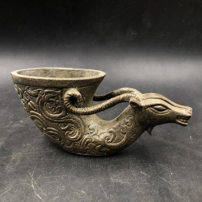 Antique Bronze Old Near Eastern Art Rython Rythoon