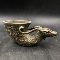 Antique Bronze Old Near Eastern Art Rython Rythoon