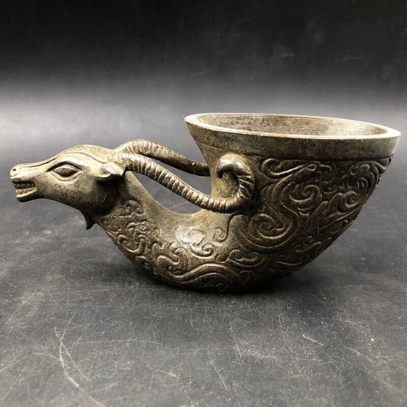 Antike Bronze altorientalischer Kunst Rython Rythoon
