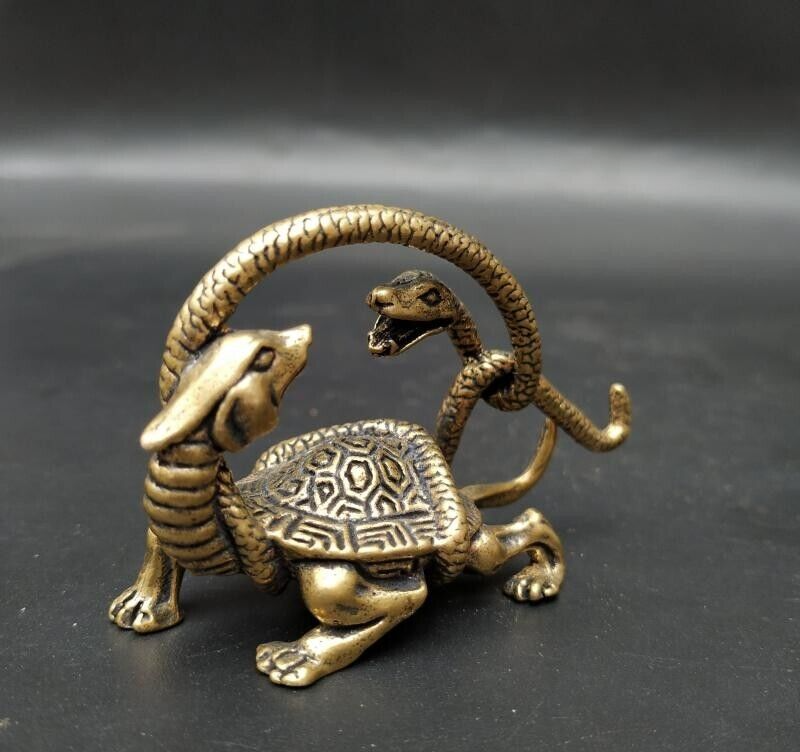 Antique Bronze copper Snake Antique Bronze Wild Animals figurine