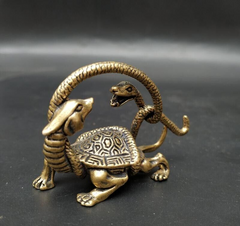 Antique Bronze copper Snake Antique Bronze Wild Animals figurine