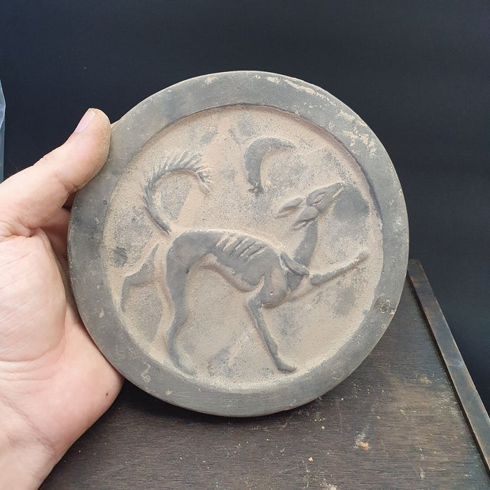 Antique Ancient Terracotta Clay Artifact Near Eastern Ancient Animal 1012