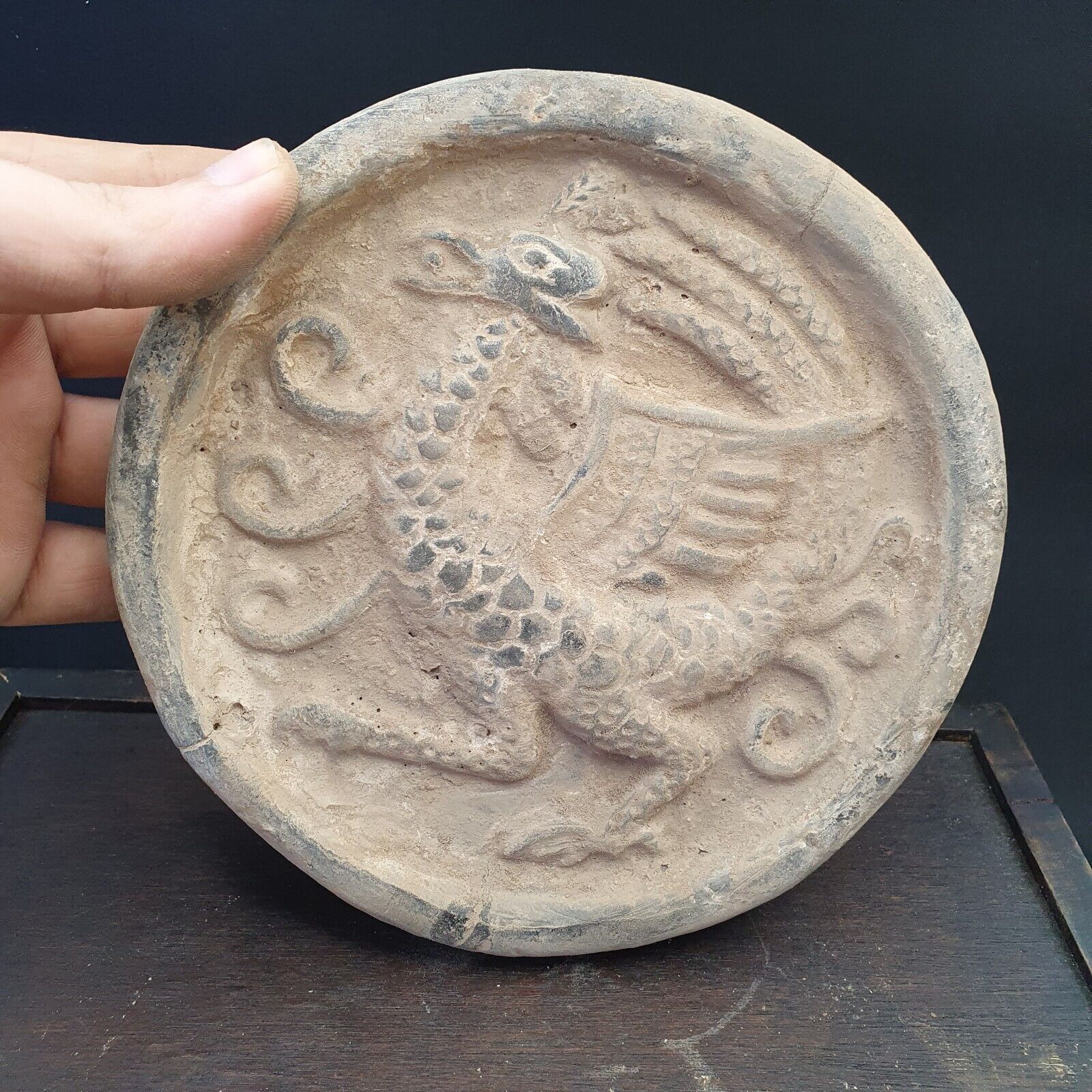 antique ancient terracotta clay artifact Near Eastern Ancient Animal 1011