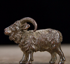 Antique Bronze Sheep Antique Bronze Wild Animals figurine