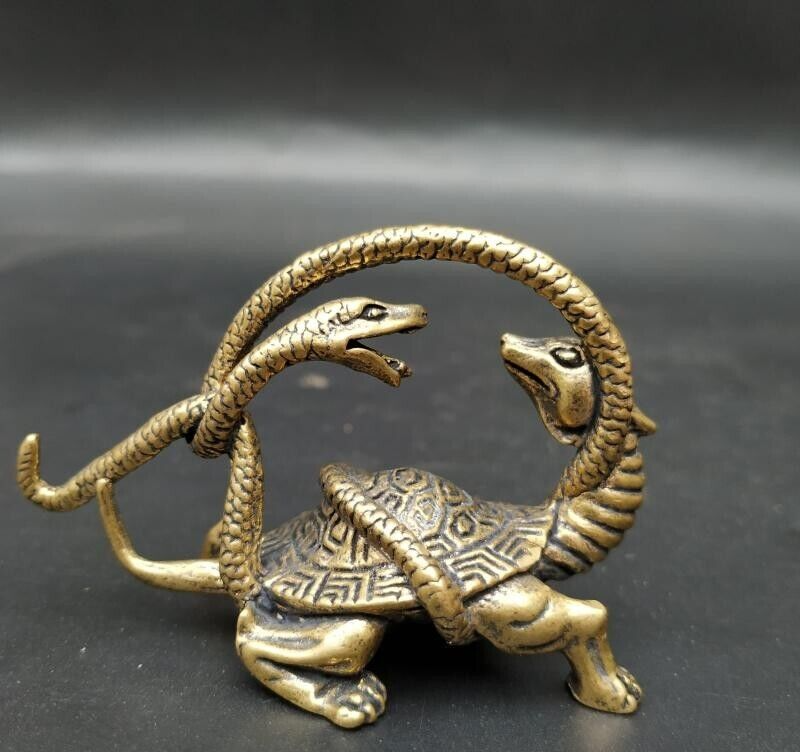Antique Bronze copper Snake Antique Bronze Wild Animals figurine