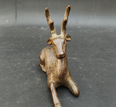 Antique Bronze Deer Antique Bronze Wild Animal figurine