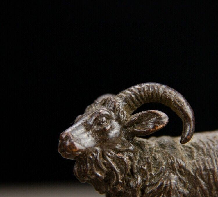 Antique Bronze Sheep Antique Bronze Wild Animals figurine