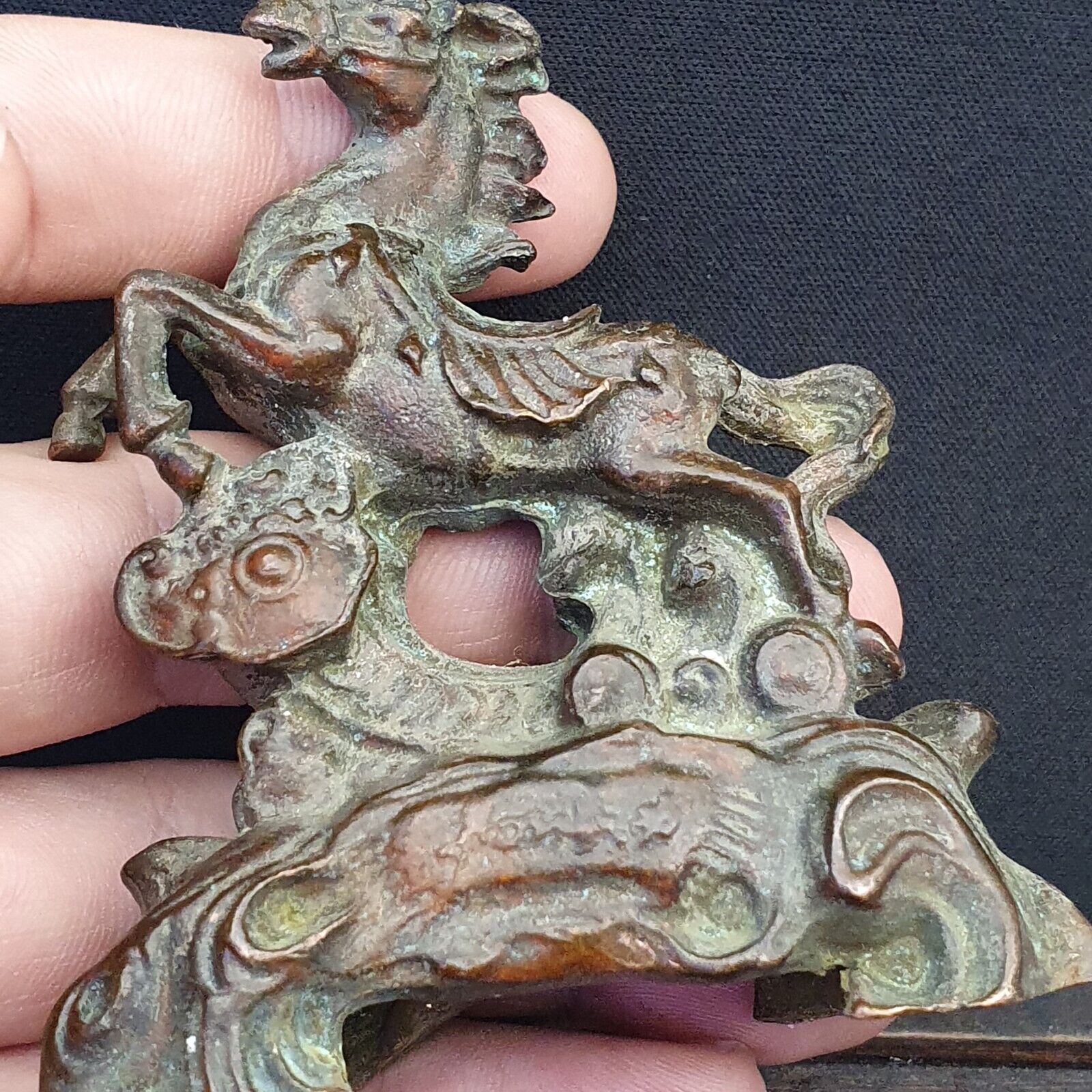 Antique Bronze Horse Antique Bronze Ornament Crafts figurine Horse