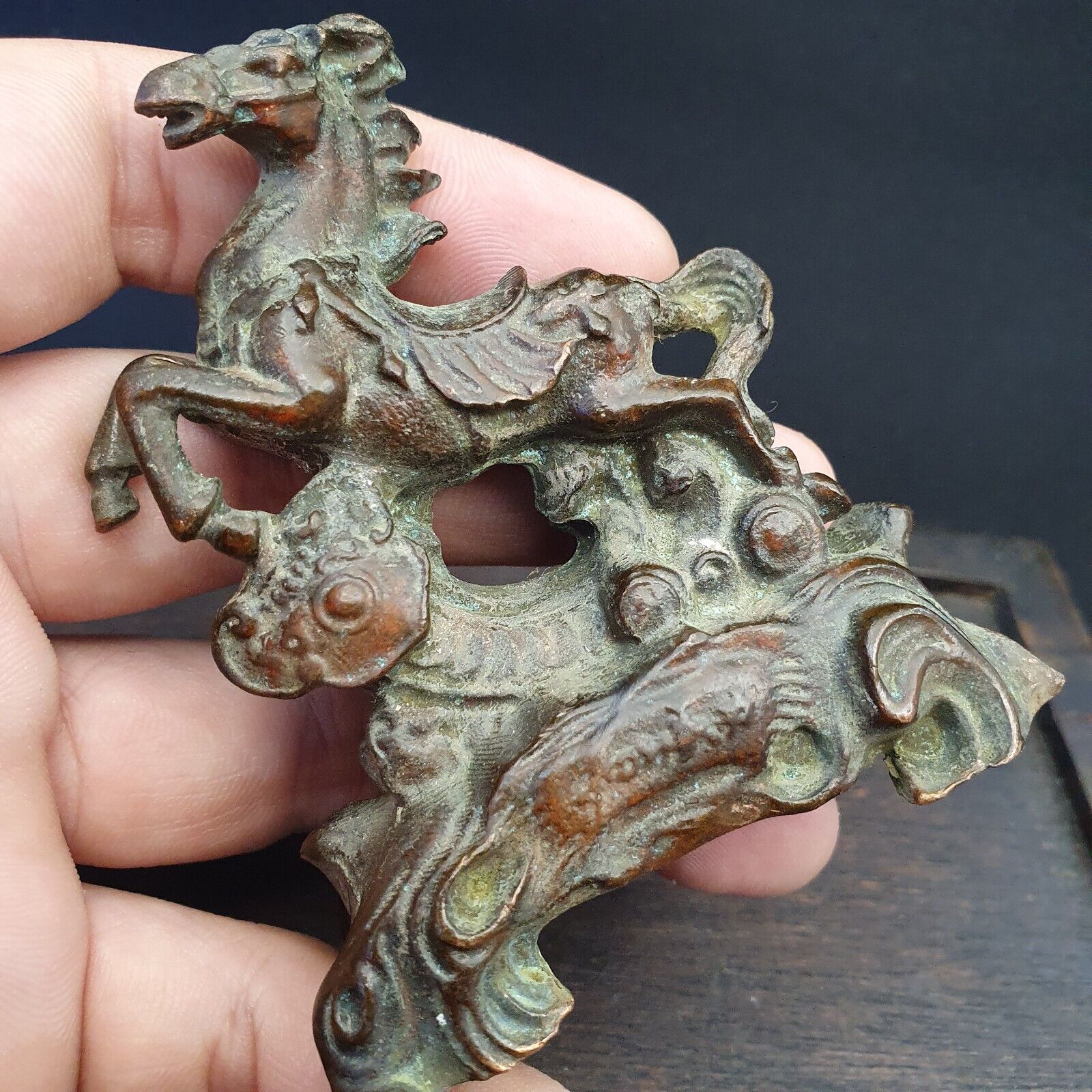 Antique Bronze Horse Antique Bronze Ornament Crafts figurine Horse
