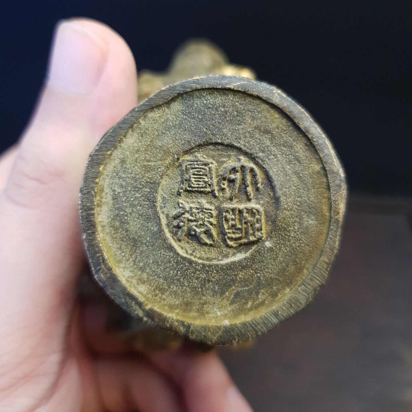仿古青銅花瓶 JUG 漢代仿古青銅擺件工藝品雕像花瓶