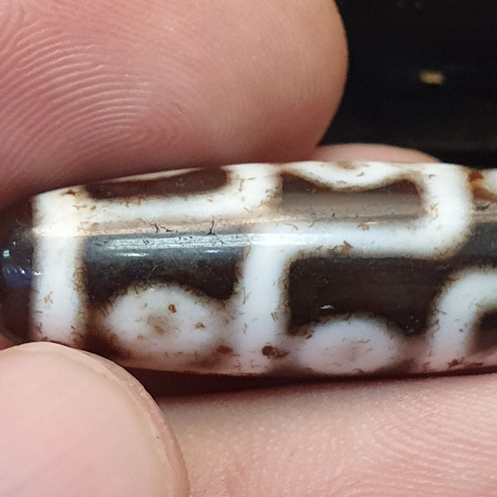 Tibetan Chinese Nepalese Himalayan Agate eyes Bead Dzi Amulet Beads