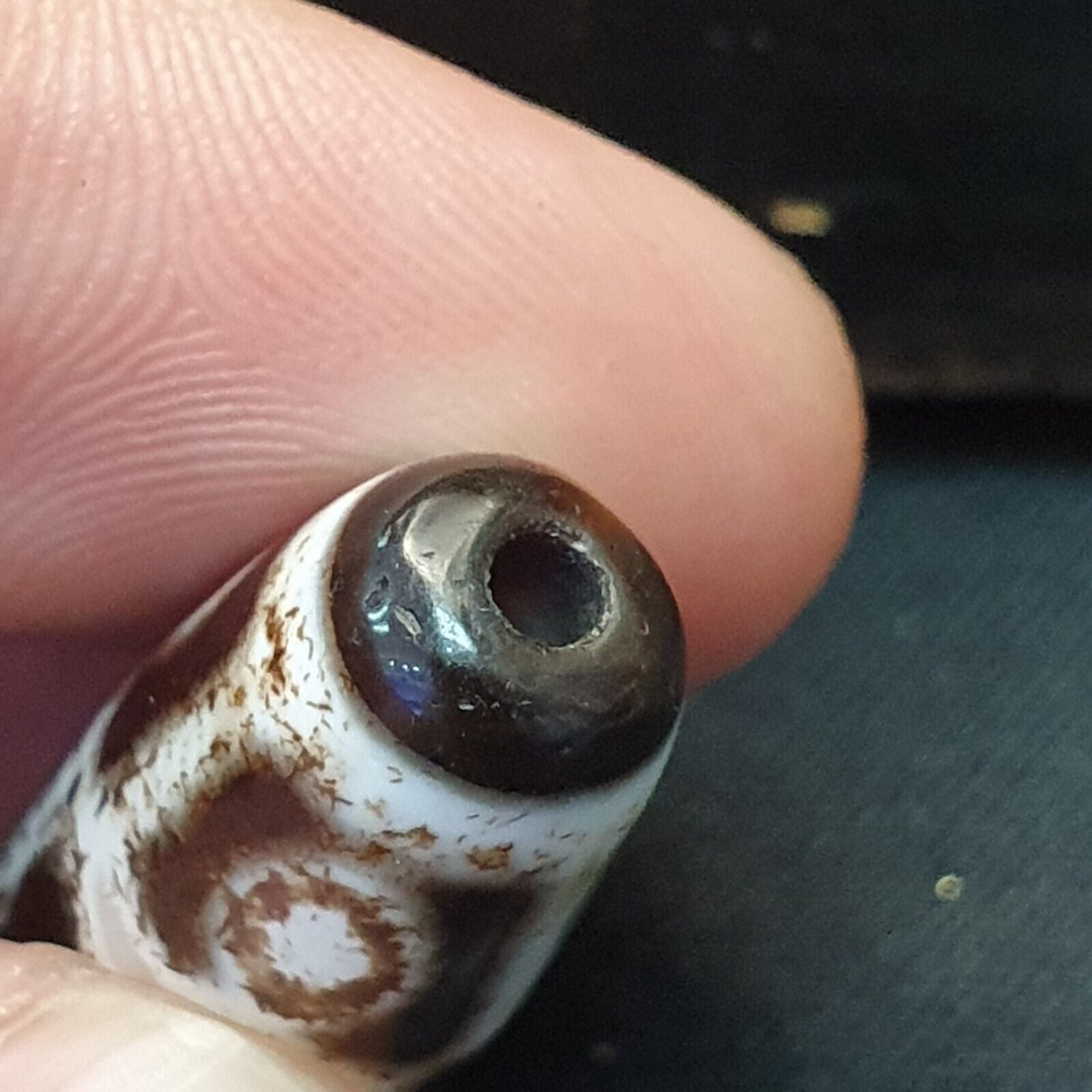 Tibetan Chinese Nepalese Himalayan Agate eyes Bead Dzi Amulet Beads