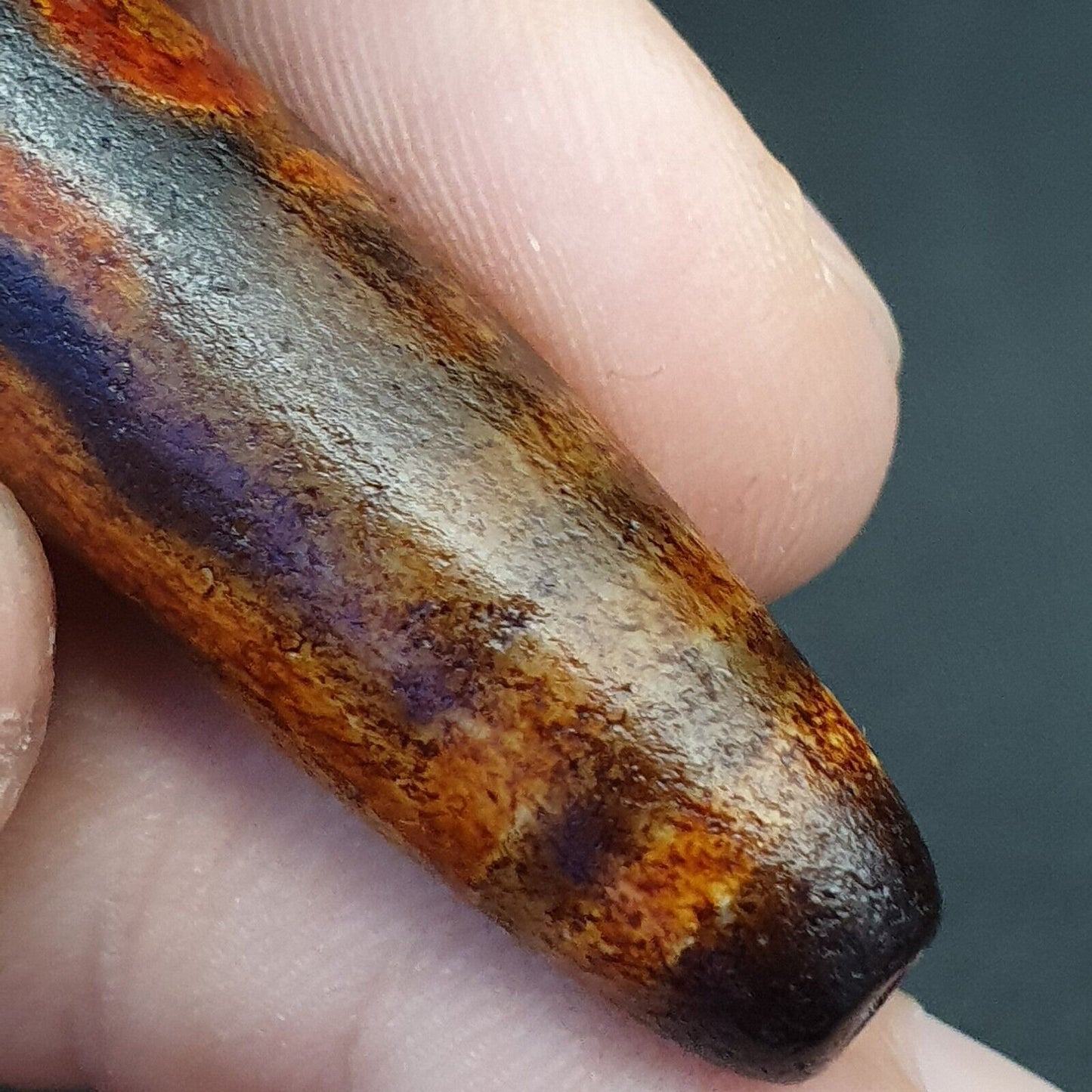 西藏五眼天珠老護身符純稀有圖案西藏六眼天珠吊墜
